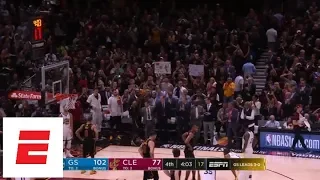 LeBron James gets standing ovation during last minutes of season, and perhaps his Cavs career | ESPN