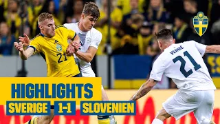 Highlights: Sverige - Slovenien 1-1 | Nations League | Forsberg gör mål