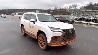 Dirty! 2022 Lexus LX 600 F SPORT | Lexus Off Road Adventure | Michelin Raceway Road Atlanta