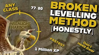 Fastest levelling "METHOD" and it requires no gear and anyone can do it!