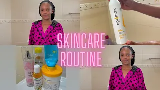 Face & Body Skincare Routine| Dry and Sensitive Skin| South African YouTuber #skincareroutine