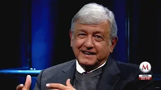 AMLO en Milenio