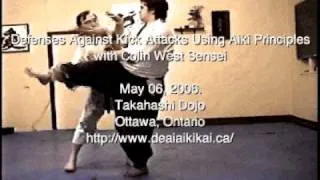 Aikido Defences against Kicks