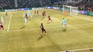 CFR Cluj vs Lazio (Mario Gila nice dribbling) (Europa Conference League)