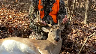 Arkansas Deer Hunting: Big Buck Down