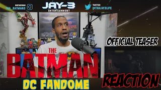 The Batman DC FanDome Official Teaser  Reaction