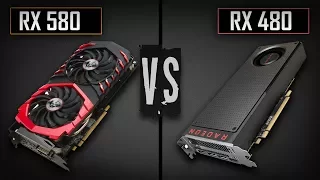 RX 580 (8GB) vs RX 480 (8GB) - 1080p/1440p Comparison 2017