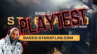 STAR ATLAS GAMEPLAY - STARBASED [ FIRST IMPRESSIONS ]