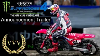 Monster Energy Supercross - The Official Videogame 4, announcement trailer