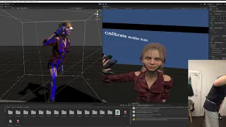 Full Body Tracking with Face Testing in VR