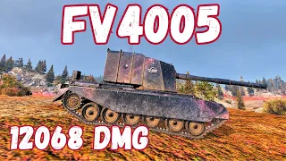 FV4005 - 12068 Damage - Karelia | World of Tanks