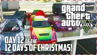 GTA 5 Online - New Years Eve! (Day 12 of 12) (GTA V)