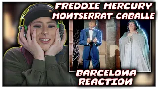 Freddie Mercury & Montserrat Caballé - Barcelona REACTION | WHAT THE ! // ITSYOURGIRL REACTS