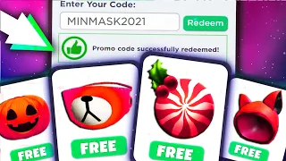 FREE ACCESSORIES! ALL NEW ROBLOX PROMO CODES 2021! FREE ROBUX ITEMS IN OCTOBER WORKING! ROBLOX EVENT
