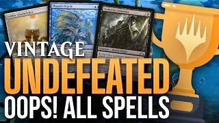 🏆 5-0 🏆 THIS DECK IS BUSTED! Oops! All Spells in MTG Vintage — Turn 1 Wins | Magic: The Gathering