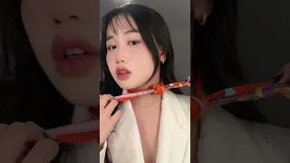 Hermes Easy Twilly Neck Ribbon Tutorial 🧡 #douyin #kbeauty #fashion #scarf #twilly #shorts #viral