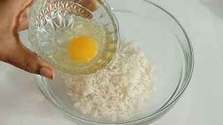 1 Bowl of Rice With 2 Eggs| I 've Never Had Such an Easy & Delicious Leftover Rice by Ayesha Kichen