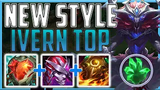 IS THIS BURNING TOP LANE IVERN BUILD NEW META IN SEASON 13?! - Ivern Top | Season 13 LoL