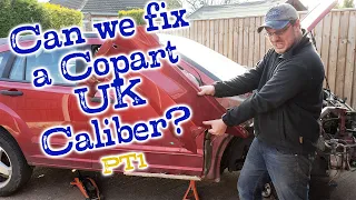 We bought a CAT N, DODGE CALIBER, UNSEEN from COPART UK! Can we get it back on the road?