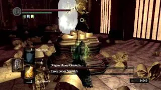 Dark Souls - Ornstein and Smough Boss Fight - Ornstein Second Phase