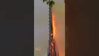 A heroic effort by the fire brigade saved Notre Dame #shorts