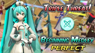 Project Diva X - Beginning Medley - Triple Threat.