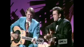 Johnny Cash & Glen Campbell - Orange Blossom Special(The Johnny Cash Show 720p)