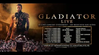 Gladiator-Live le Cinéconcert évènement - March 2022