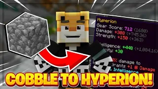 Mining from NOTHING to a Hyperion!! -- Hypixel Skyblock