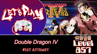 Let's Play Co-op: Double Dragon IV | 2 Players | PS4 | 1st Run