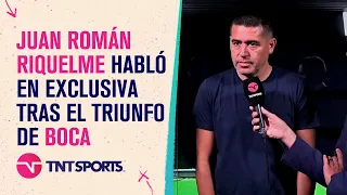 La palabra de Riquelme tras la victoria de Boca ante Central Córdoba