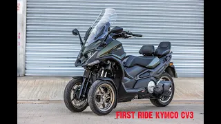 SLUK | Kymco CV3 550 First ride