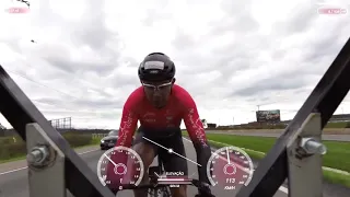 Evandro Portela Record Mundial de velocidade em bicicleta 202 km/h