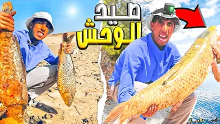 هل هـذا : حلم أكتر من  50 كيلو 😱 لصيدت بالقصبة 🎣 تحطيم رقم  قياسي  ...😲🤴