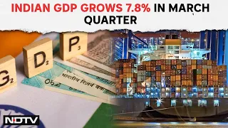 GDP Growth Rate Of India: GDP Grows 7.8% In March Quarter, Pushes India's Annual Growth Rate To 8.2%