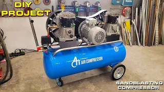 Air Compressor DIY Projects - Homemade Sandblasting