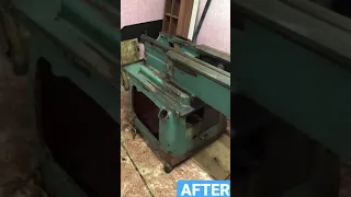 Lathe Restoration Cleaning