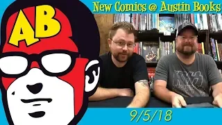 New Comic Book Recommendations @ Austin Books 9/5/18