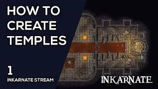 How to Create Temples 1 | Inkarnate Stream