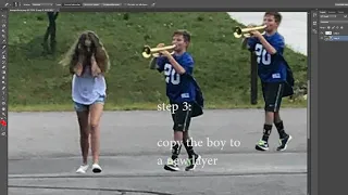 How to make a trumpet boy meme in photoshop tutorial