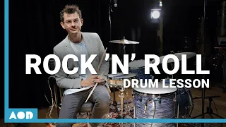 Rock 'n' Roll Drumming | Drum Lesson By Chris Hoffmann