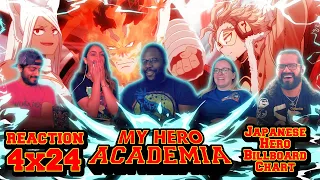 My Hero Academia - 4x24 Japanese Hero Billboard Chart - Group Reaction