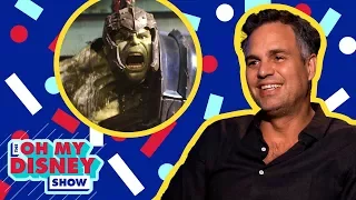 Mark Ruffalo Talks The Hulk's New Look in Thor: Ragnarok  | Oh My Disney