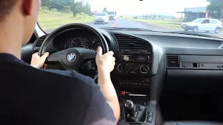 BMW 325i E36 Acceleration - (M52 Swap) Exhaust SOUND