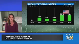 Anne Elise Parks' Mid-Day Weather Forecast