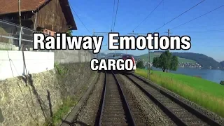 🚆 Cargo cab ride on the former Südbahn railway (Switzerland | Arth-Goldau - RBL Marshalling yard)