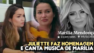 Juliette Posta Homenagem Para Marília Mendonça E Canta Sua Música 😭