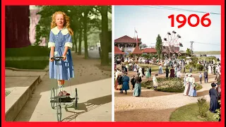 60 STUNNING COLORIZED HISTORICAL PHOTOS that bring 𝗔𝗠𝗘𝗥𝗜𝗖𝗔𝗡 𝗖𝗜𝗧𝗜𝗘𝗦 𝘁𝗼 𝗟𝗜𝗙𝗘 😲🌎 𝗢𝗹𝗱 𝗽𝗵𝗼𝘁𝗼𝘀 𝗼𝗳 𝗔𝗺𝗲𝗿𝗶𝗰𝗮