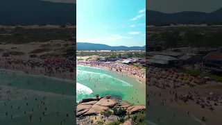 Praia da Joaquina, Florianópolis ⛱️☀️ #shorts #santacatarina #floripa