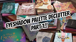 2022 EYESHADOW PALETTE COLLECTION AND DECLUTTER PART 1 / 25 Days of Ulzzangmas / #Ulzzangmas